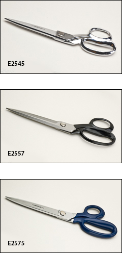 1 knife edge blade - Bent handle shears