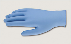 5 mils - Nitrile gloves, unlined