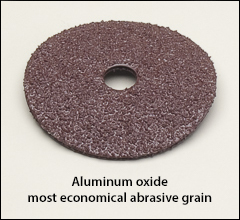 Aluminum oxide discs - Abrasive resin fiber discs