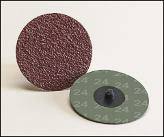 Aluminum oxide quick-change discs, type R - Resin fiber quick-change discs, type R