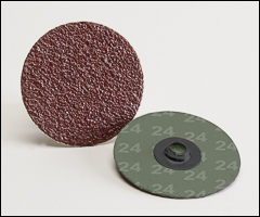 Aluminum oxide quick-change discs, type S - Resin fiber quick change discs, type S