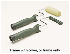 Cage rollers, 3/4 inch  size - Roller covers and frames, ¾" size