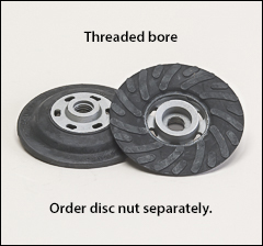 Spiralcool pads with threaded 5/8 inch -11 internal bore - Spiralcool pads