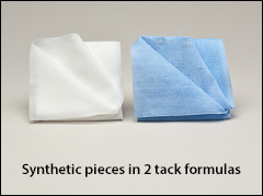 Tack cloths, synthetic - Tack cloth, rags, cheesecloth
