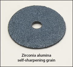 Zirconia alumina discs - Abrasive resin fiber discs