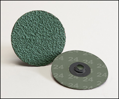Zirconia alumina quick-change discs, type S - Resin fiber quick change discs, type S